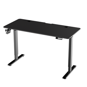 办公用智能电动矩形可调豪华书桌金属框架立式升降台 - Product Image 1