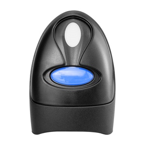 1DワイヤレスBluetoothバーコードスタンドスキャナーLED光源付き2D USBスキャナーAndroid OS CMOSインターフェースプリント機能St - Product Image 6