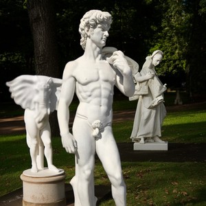 Design Outdoor Decor Custom Life Size <strong>St</strong> Francis Statue Fiberglass Resin Religious Statues - Product Image 6