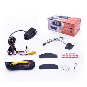 Sensor universal de aparcamiento para coche con cámara de respaldo 3 en 1 sistema de sensor de marcha atrás para coche - Product Image 6