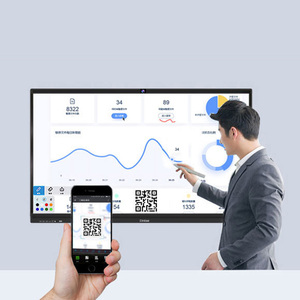 Hot Sales 55&quot; 65&quot; 70&quot; 84&quot; IR All in One Pc <strong>Multi</strong> Touch Interactive Flat Panel <strong>Display</strong>. - Product Image 3