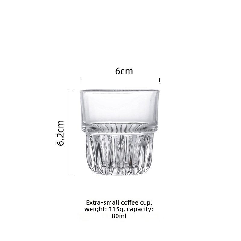 Transparent extra-small size 80ml-144 pieces