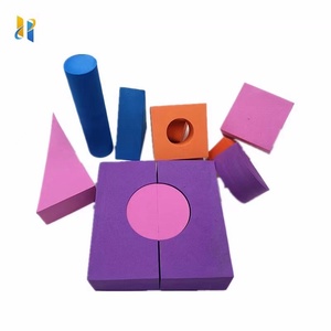 HYH工厂定制彩色印花EVA砖玩具套装早教DIY儿童建筑泡沫积木 - Product Image 6