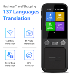 Nuovo Portatile di voce lingua traduttore T16 138 on-line e 14 in linea strumento di traduttore come lo studio della lingua di traduzione - Product Image 2