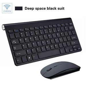 2.4G Wireless LED Backlit <strong>Keyboard</strong> Mouse Combo Set Portable Mini for Notebook Laptop Mac Desktop PC Computer Smart TV &amp; PS4 - Product Image 5