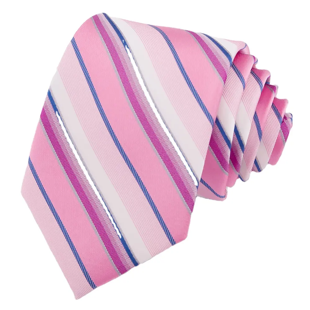 Галстуки Zhonghe ручной работы из 100% чистого органического материала, жаккардовые полосатые шелковые галстуки