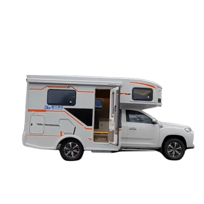 SAIC mewah 4x4 Pickup Camper RV karavan perjalanan luar ruangan mobil tur untuk dijual di Dubai