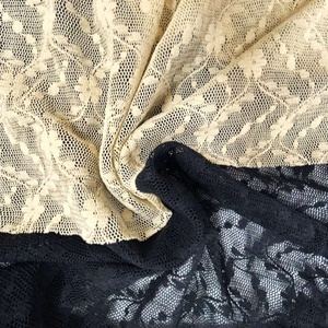 Hollandis kain renda jala Tulle elegan bunga merah spandeks nilon Jacquard sentuhan lembut elastis tinggi untuk gaun tirai Lingerie - Product Image 3