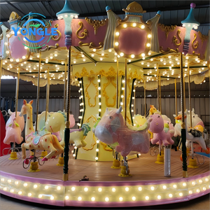 Themed Carousel <strong>Exciting</strong> Amusement Park Facility for <strong>Fun</strong> <strong>and</strong> Entertainment - Product Image 6