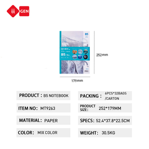 IIGEN 2024新设计B5日记本笔记本学校精装笔记本商务笔记本 - Product Image 5