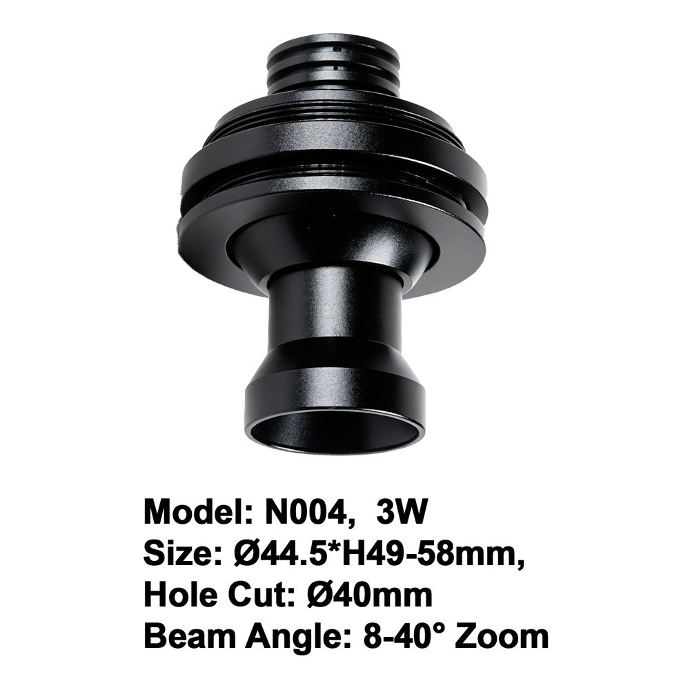 3W Trou découpé 40mm N004