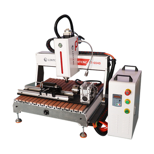Fresadora cnc 3d para carpintería, enrutador de madera de 4 ejes, 3030, 4060, 6040, China, buen precio