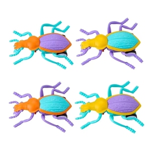 Colorful Pull-back Insect Car Animal Model Early Educational <strong>Toy</strong> for Kid - Product Image 1