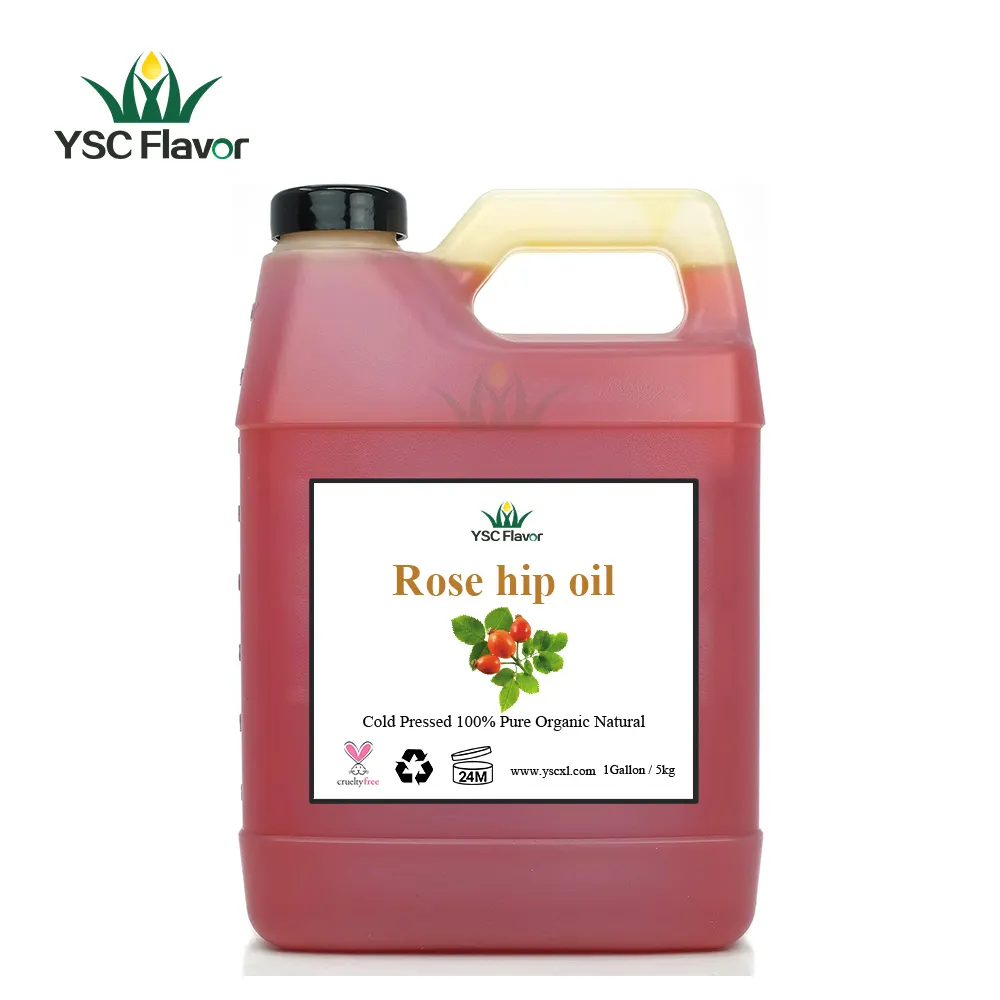 Fabricação Fornecimento Private Label Rosehip Óleo Essencial Rosehip óleo para a pele Whitening