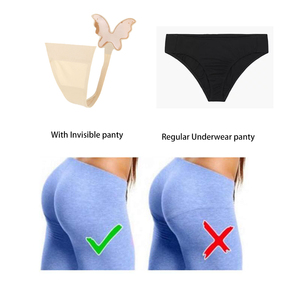 Patrón de personalización profesional Tanga invisible para mujer Calzoncillos sin costuras