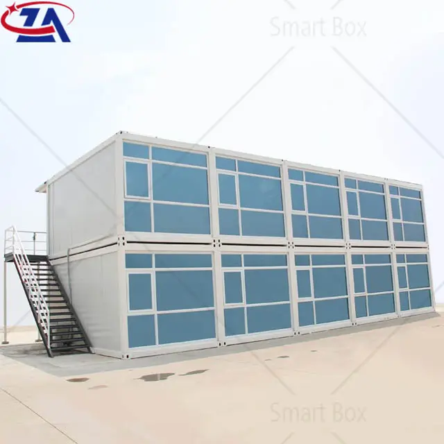 2-storey galvanized steel structure container house demountable modular residential building prefabricated living prefab house