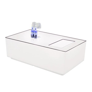 Hiện Đại Tối Giản Phong Cách Thanh Bảng 16056 Màu Xanh Lá Cây Thiết Kế Hình Chữ Nhật LED Ánh Sáng <span class=keywords><strong>Cube</strong></span> Phân Phòng Riêng Bàn Cà Phê Xúc Xắc Cốc - Product Image 5