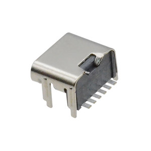 SMD hızlı şarj USB tip C dişi soket 6 Pin yatay PCB SMT portu dişi konnektör - Product Image 4