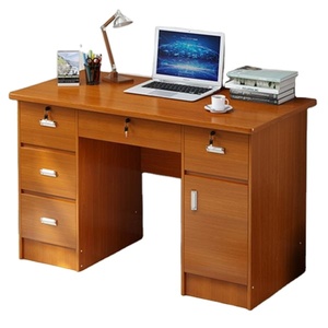 Wholesale <strong>Simple</strong> Wooden Writing Study Big Space Stand Storage Modern Home Office Furniture <strong>Computer</strong> Table <strong>Desk</strong> with Drawer - Product Image 1