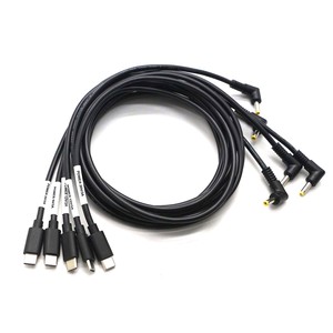 USBタイプCオス入力からDC552155254817オス出力充電ケーブルルータータイプCデバイス用電圧ブースターケーブル - Product Image 4