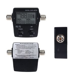 İki yönlü radyo HF RS-70-60MHz M tipi konnektör güç SWR metre için 1.6 dijital SWR/güç ölçer - Product Image 3