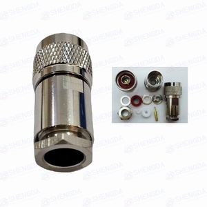 RG213 RG58同轴电缆的同轴连接器N型阳组件型插头连接器 - Product Image 1