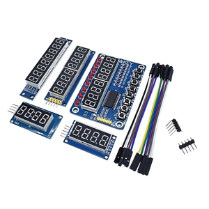 TM1637 4 anahtar ekran MAX7219 dijital LED tüp 8-Bit 74HC595 Tm1638 anahtar ekran modülü Arduino için