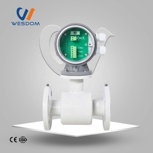2025 NUEVO OEM Batería de inserción personalizada Medidor de flujo Mag 4-20ma Salida Tipo integral Medidor de flujo magnético electromagnético - Product Image 3