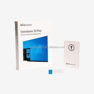 Win 10 Pro USB FPP Box Activación en línea Global Win 10 Pro Box USB OEM Key 64bit Paquete de Software multilingüe Envío rápido