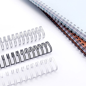 <strong>9</strong>/16&quot; 14.3MM Black for Notebook 3:<strong>1</strong> Pitch 34-loop Calendar School Office Home Double Loop Wire Binding Spines - Product Image 4