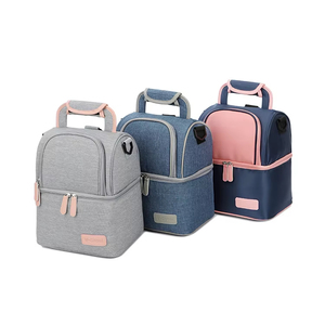 V-Coool Latte Materno Sacchetto Più Freddo della Bottiglia Del Bambino/Mamma Zaino Da Viaggio/Termica Portatile Scatola di Pranzo Isolata per delle donne Degli Uomini