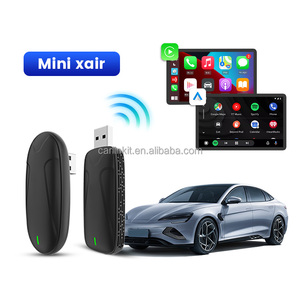 Taşınabilir Carlink kiti hızlı bağlantı Xair Online yükseltme ses kontrolü çift kablosuz Usb oto Carplay adaptörü Android kutusu arabalar için - Product Image 1