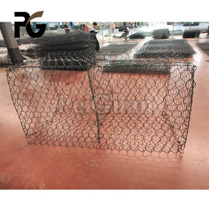 Rete metallica in gabbione con rete a muro rivestita in Pvc di alta qualità - Product Image 1