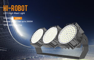 Hishine 1000W <strong>LED</strong> Lighting Fixture <strong>with</strong> <strong>DMX</strong> <strong>Controlled</strong> Truss Clamp Mount for Indoor Event Production Stadium Flood Light - Product Image 2