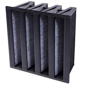 HVAC AIR HepaフィルターH13H14エアフィルタープラスチックフレーム4 Vバンクタイプエアフィルター<span class=keywords><strong>24x24x12</strong></span>インチ