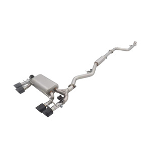 YT Edelstahl Mid-Rear Schall dämpfer (Dual Quad-Exit) für den neuen BMW 3er <span class=keywords><strong>G20</strong></span> G28 2.0T (China VI B) - Product Image 1