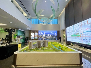 <strong>3D</strong> <strong>Architectural</strong> Models for Exhibition With Electronic Screen - Product Image 2