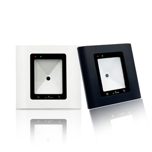 Lector de código Qr para exteriores 125kHz/13,56 MHz Control de acceso inteligente 2d escáner de código de barras lector de código Qr Wiegand26/34 lector de código Qr - Product Image 1