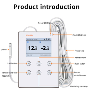 Novedades Monitor de temperatura y humedad Wifi con higrómetro de temperatura de sensor de alta precisión - Product Image 3