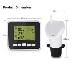 Mac sensor Drahtloser Wassertank Flüssigkeits stands tiefen sensor mit Alarm - Product Image 5