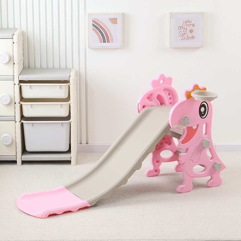 Toboggan rose de taille moyenne (86 cm de long)