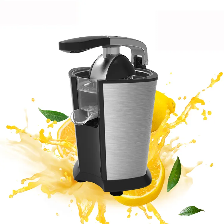Peralatan dapur baja nirkarat juicer lemon manual Tekan komersial listrik otomatis jeruk juicer mesin pemeras