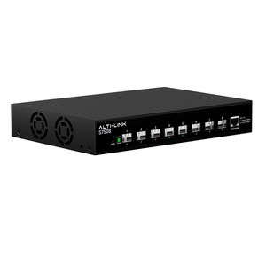 8-Port 10G Layer 3 Smart Management-Netzwerk-Ethernet-Switch-Web schnitts telle mit SNMP-QoS-Funktionen Desktop-Rack-Montage