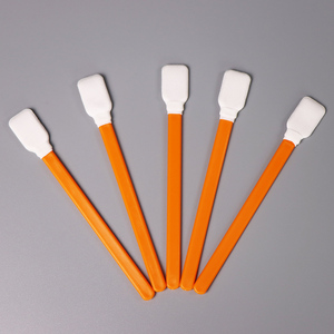 Tek kullanımlık temiz oda temiz bez elektronik için pamuklu çubuk köpük uçlu lint ücretsiz swablar - Product Image 2