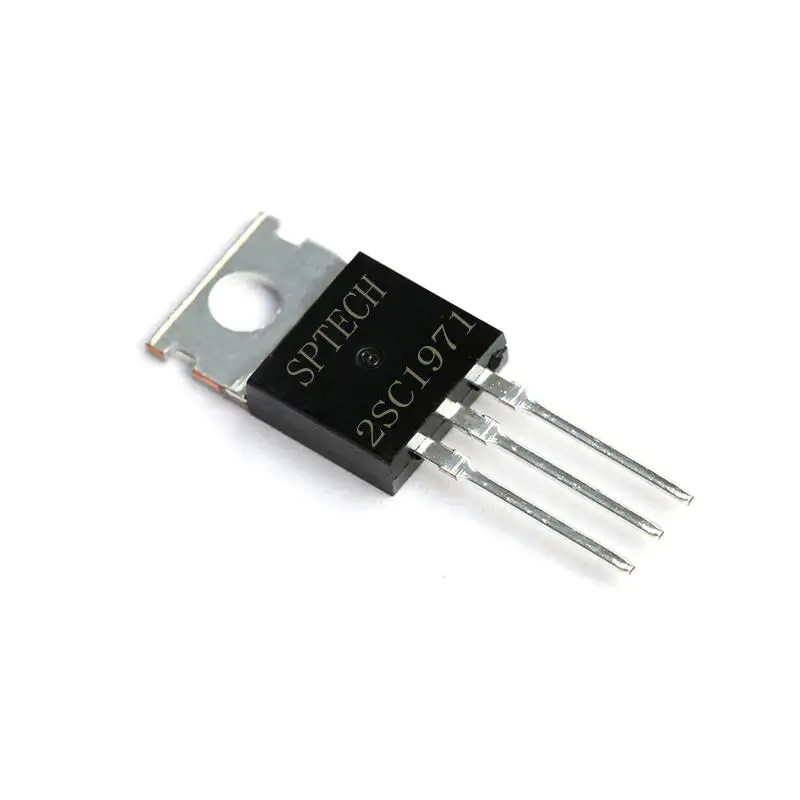 2SC1971 TO-220 El triodo de emisión de tubo de alta frecuencia Transistor IC Componente electrónico Circuito integrado