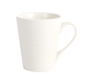 白色陶瓷咖啡杯粗器茶杯和马克杯陶瓷咖啡杯制造商食品安全