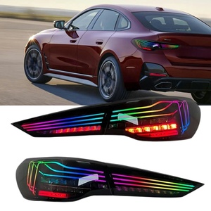 4 serisi G22 G82 M4 RGB GTS CSL 2020-2024 yükseltme RGB LED lazer dinamik sinyal lambası DRL arka lambası modifiye kuyruk işık BMW için - Product Image 1