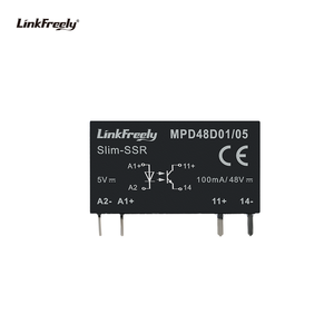 Micro PCB Optoacoplador Relé de aislamiento 5VDC Entrada 5-32VDC/100mA Salida 4 pines Foto Señal eléctrica Relé de estado sólido Luz SSR - Product Image 5
