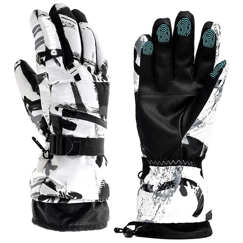 Männer Frauen Warmer Touchscreen Wasserdichte Outdoor-Motorrad Schnee Winter Ski handschuhe