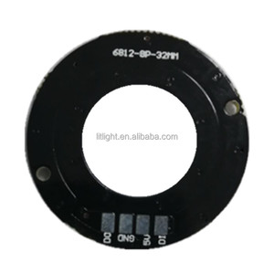Adresli daire WS2811 IC yerleşik-in WS2812B 1/8/12/16/24/32/48/60/82/93/241 LEDs SK6812/WS2812 RGB/RGBW LED halka ışık lambası - Product Image 3
